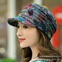 Women's Autumn and Winter Fleece-lined Warm Multi-functional Neck Hat Fashionable All-match Cold-proof Moon Hat Piled Twisted Hat