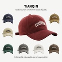 High Quality Cotton Baseball Cap Soft Top Hat for Men and Women Autumn Big Head Cap Embroidered Cap Summer Hat