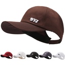 Simple Half Empty Top Polyester Cotton Baseball Cap High Pony Tail Showing Face Small Sun Hat Women's Sunscreen Cap Cap