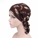 elastic cotton printed headscarf CAP chemotherapy CAP toe CAP CHEMO CAP TJM-277