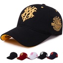 Totem Flame Baseball Cap Women Net Red Cap Spring and Summer Sunshade Embroidered Hat Factory