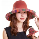 Sunshade Hat Large Brim Sunscreen Hat Ethnic Style Basin Hat Korean Style All-match Casual Traveling Fisherman Hat for Women