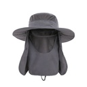 Fisherman Hat Men's Sun Hat Summer Outdoor Mountaineering Quick-drying Sun Hat Fishing Hat Mountaineering Breathable Sun Hat for Face