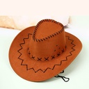 Western Denim Knight hat Mongolia grassland hat men and women big brim sun hat summer hat outdoor climbing hat