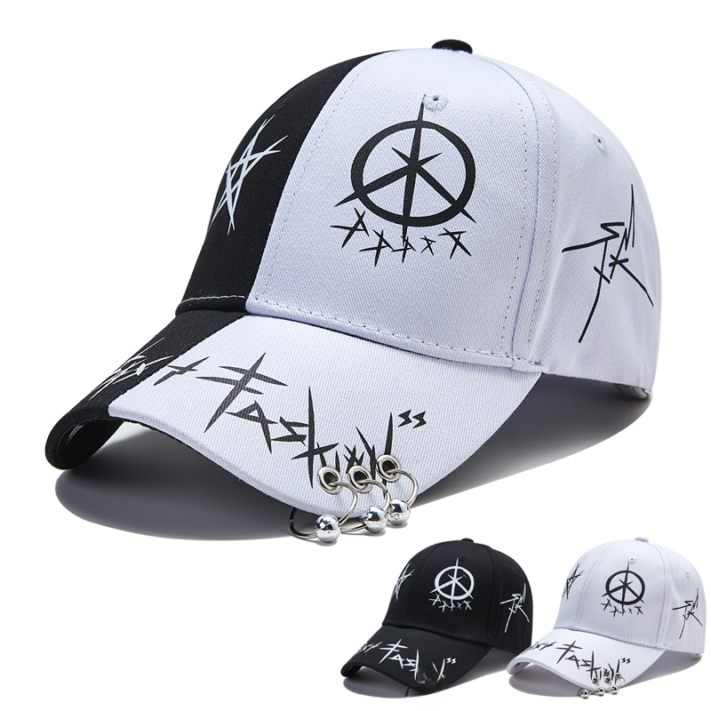 Hat Men's Spring and Summer Cap ins Soft Top Hip-Hop Korean Casual All-Match Street Fashionistas Travel Baseball Cap Women