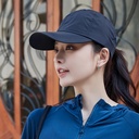 Thin quick-drying sunscreen hat unisex running cap breathable cap cap fashionable versatile baseball cap