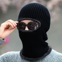 Hat Men's Winter Korean Warm Knitted Cycling Ear Protection Hat Neck Integrated Hat Women's Duck Tongue Autumn and Winter Wool Hat