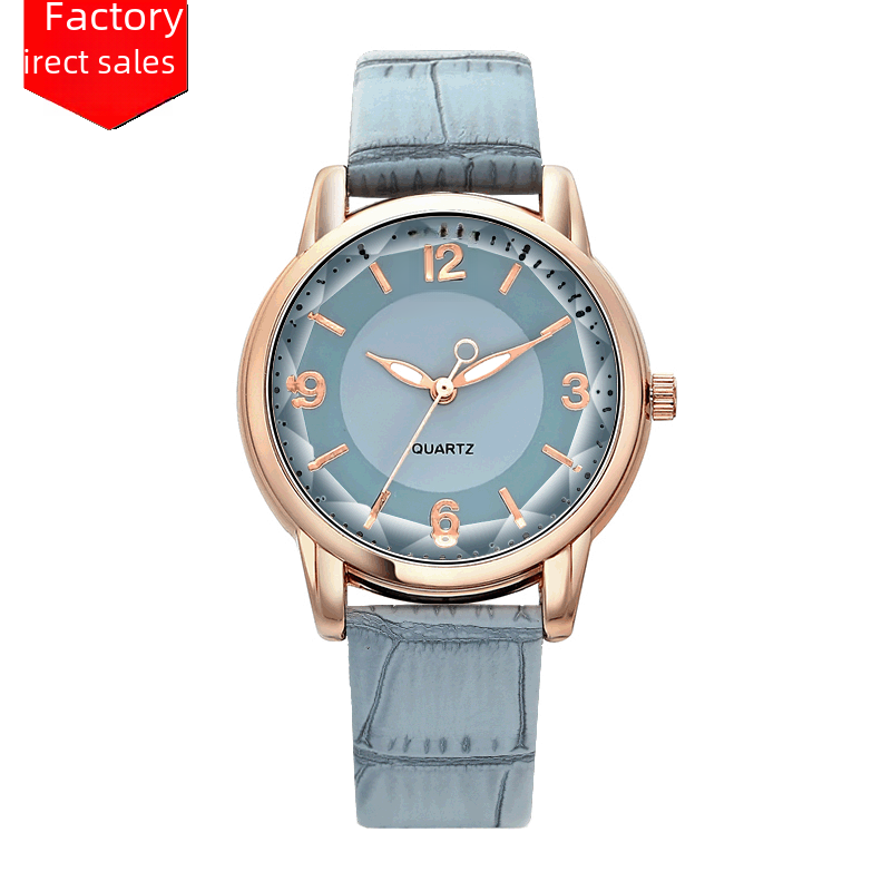 supply two-color dial quartz ladies watch creative belt watch female student watch factory