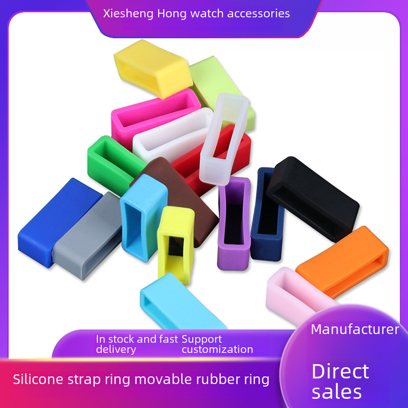 Watch Accessories Silicone Strap Silicone Watch Ring Rubber Bezel Activity Ring Rubber Watch Buckle Activity Ring Watch Accessories