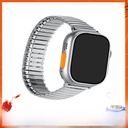 Smart Watch Strap for Huawei Samsung Stainless Steel Pull Stretch Apple Strap iwatch One Bead Bamboo Strap