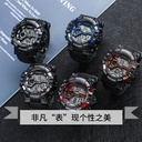 [Manufacturers] Hot Black Sports Watch Wristband Electronic Watch Children's and Adolescent Watch Casual Men's and Women's Accessories