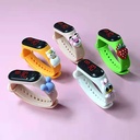 [doll table gift] cartoon table button red light LED creative cute children year electronic watch promotion