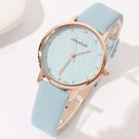 ins Style Simple Elegant Women's Watch Women's Niche Belt Watch Light Luxury College Style Student Quartz Watch