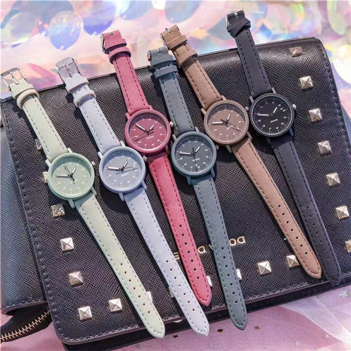 Simple Temperament Women's Watch ins Style Girl's Middle School Girl's Fresh Style Antique Mori Style Antique Style Watch