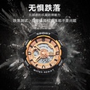 [Factory] electronic waterproof watch fashion sports multi-function electronic watch outdoor leisure luminous watch