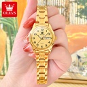 Oli Brand Watch Factory quartz watch trembles double calendar luminous ladies watch women's watch