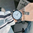 Civil Service Examination Watch Girls High School Students Simple Korean Style Junior High School Women's Quartz Watch