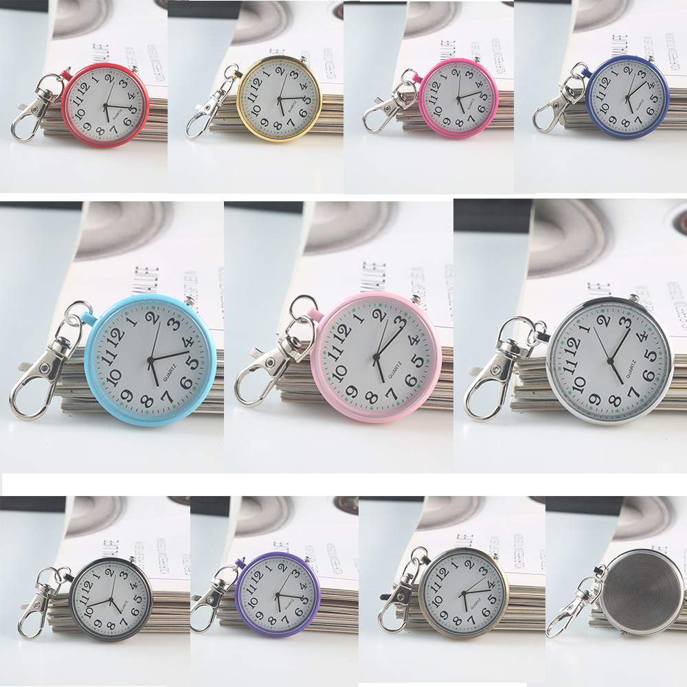 Children's Nurse Student Quartz Pocket Watch Elderly Hanging Watch Chest Watch Exam Large Dial Digital Hanging Watch Factory Outlet