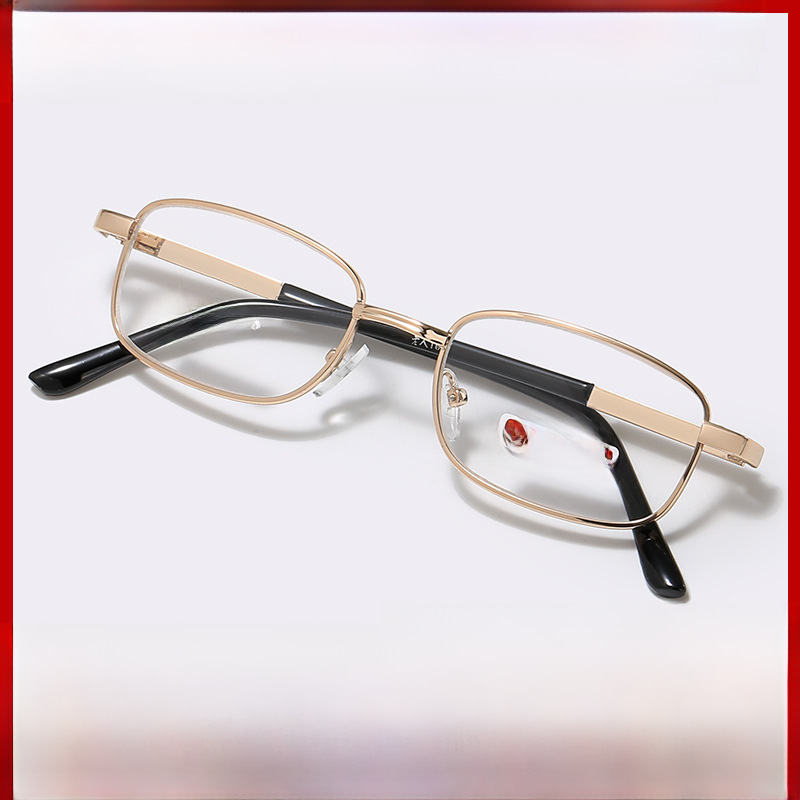 Anti-counterfeiting Genuine Old Man 100 Ultra Light Resin Presbyoscopic Glasses Fashionable Men's and Women's Glass Glasses Crystal Old Light 814