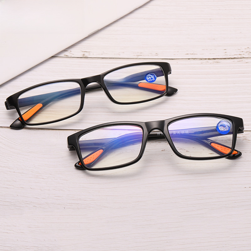 sports anti-blue light reading glasses shaking sound fast hand push hot style can be folded to run Jianghu exhibition reading glasses