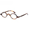 round small frame personalized reading glasses women fashion small round frame reading glasses high-end ladies glasses