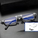 Retro ultra-light portable reading glasses HD foldable anti-blue radiation high-grade reading glasses for the elderly