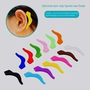 Factory direct silicone earmuffs glasses non-slip sleeve large ear hook ear hook ear drag sports anti-drop glasses accessories
