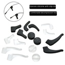 Non-slip Combination Set Silicone Foot Cover Anti-drop Rope Round Ear Hook Ear Cover Ear Holder Leg Cover Glasses Belt