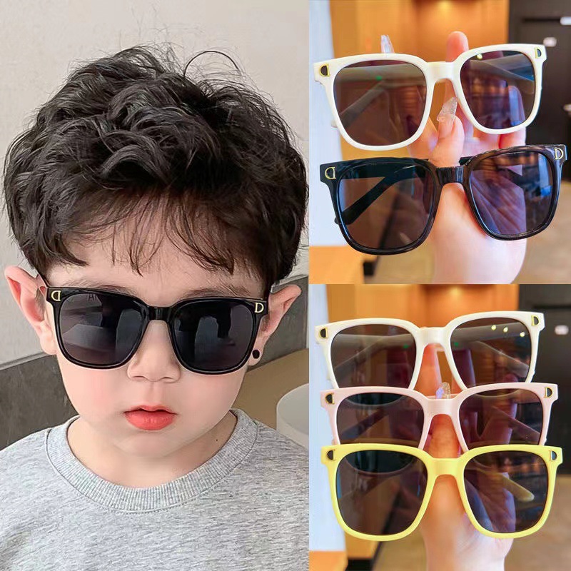 double D glasses children's sunglasses kids sunglasses UV protection fashion HD sunglasses