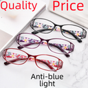 Fashion Printed Reading Goggles Ladies Elegant Simple Reading Goggles Jianghu Stall Old People's Mirror Looking Far Mirror Skimming