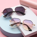 children's sunglasses diamond trim boys and girls fashion UV protection sunglasses baby sunshade glasses