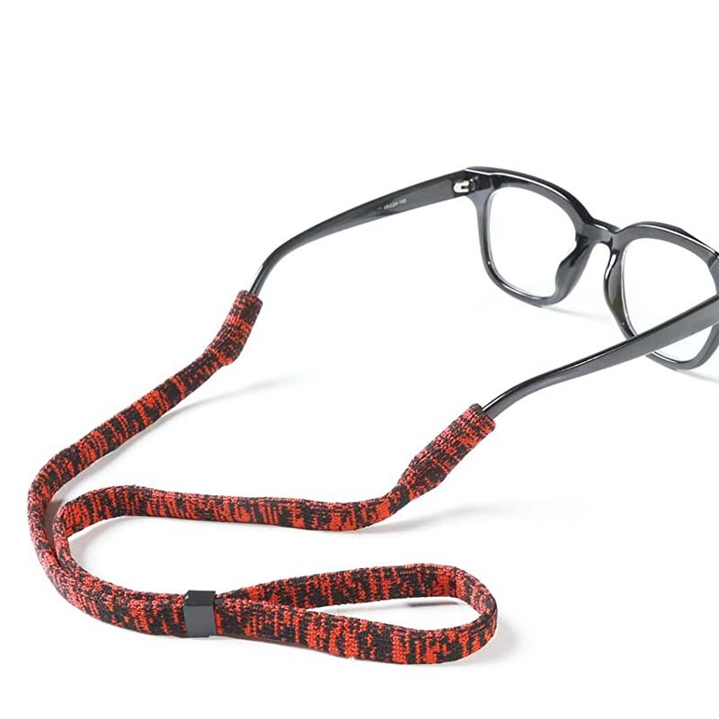 Sports glasses with glasses lanyard non-slip glasses chain glasses silicone glasses rope