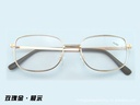 Factory metal frame HD resin tablets reading glasses multifunctional drug glasses stall reading glasses