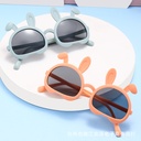 bunny children's sunglasses cute cartoon baby sunglasses rabbit ears shape boys and girls sun glasses