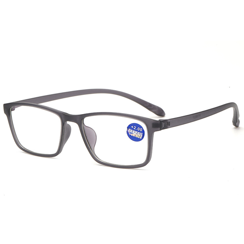 Presbyopic glasses men's and elderly presbyopic glasses women's HD fashion aging screw-free presbyopic anti-blue light