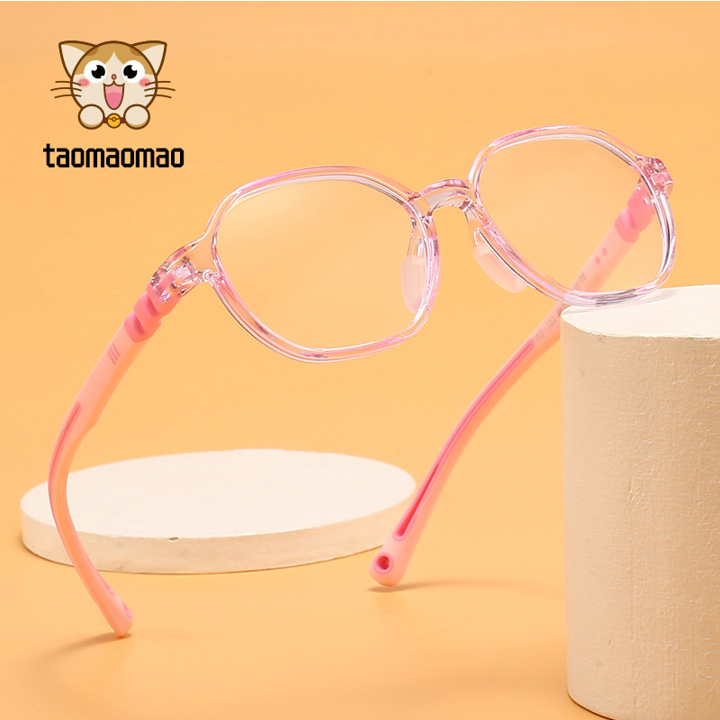 TRD103 children's anti-blue light glasses male and female primary school students fashion frame teenagers can match myopia frame