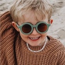 Cartoon Cute Round Frame Children's Sunglasses Baby Decoration Anti-UV Sunglasses Boys and Girls Glasses