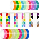 Disposable bracelet children's playground tickets neon PP paper wristband 24 color concert tickets