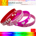 Valentine's Day bracelet silicone bracelet manufacturers e-commerce supply Christmas silicone bracelet