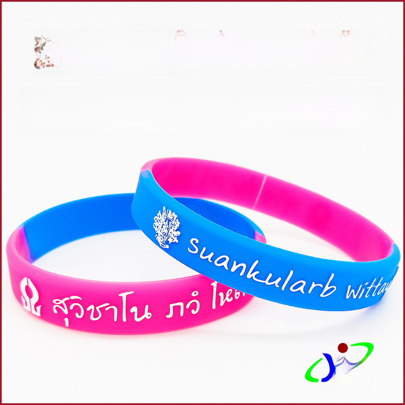 Factory custom engraved silicone bracelet custom printing promotional silicone bracelet do embossed rubber wrist strap