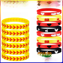 Mouse Mickey Theme Party Silicone Bracelet Jewelry Softball Softball Rubber Bracelet Wristband