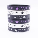 Five-pointed Star Bracelet Five-star Bracelet Star Bracelet National Flag Bracelet Sports Bracelet Silicone Bracelet All-match Hand