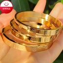 Jewelry Factory Gold Plated Seed Symbol bracelet Seed Word bracelet Titanium Steel bangles bracelet