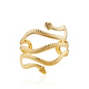 Hot Selling Fashion Personality Punk Metal Exaggerated Snake Winding Arm Ring Bracelet Bracelet