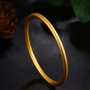 Ancient Legacy Bracelet Plated with 18K Gold Fog Surface Matte Gold Pigment Ring Bracelet Female Niche Light Luxury High-end Retro Sense