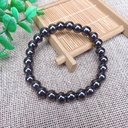 E033 manufacturers 8mm round bead magnetic magnet bracelet health magnetic therapy health care magnetic bracelet gift