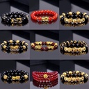 Pixiu Bracelet Bracelet Stall Tourist Area Supply Holiday Gift Six-character Mantra Bead Bracelet