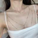 Breast chain body chain sexy three-dimensional back chain backless accessories