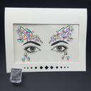 acrylic face rhinestone environmental protection resin diamond face sticker Crystal Diamond eyebrow rhinestone face sticker