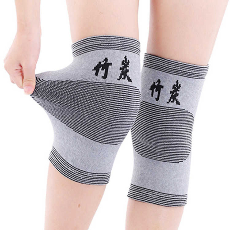 Bamboo charcoal knee pad four seasons warm protective gear knee joint sports protection non-slip knee pad cover universal leg protector